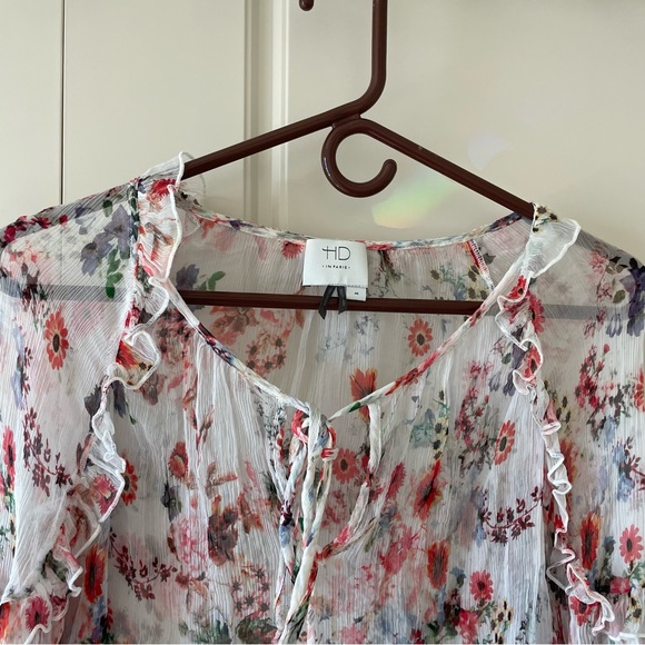 ✨Last Call✨ Anthropologie x HD in Paris Leda Floral Blouse - Picture 8 of 8